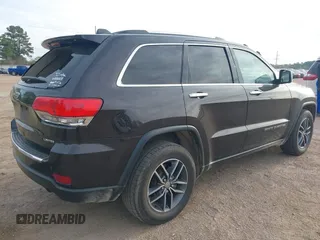 2017 Jeep Grand Cherokee Limited z VIN 1C4RJEBG2HC614604, wystawiony jako IAAI lot #41898905 z przebiegiem 140 049 mil mil oraz . Historia ofert i sprzedaży dostępna na DreamBid. Obrazek 4.