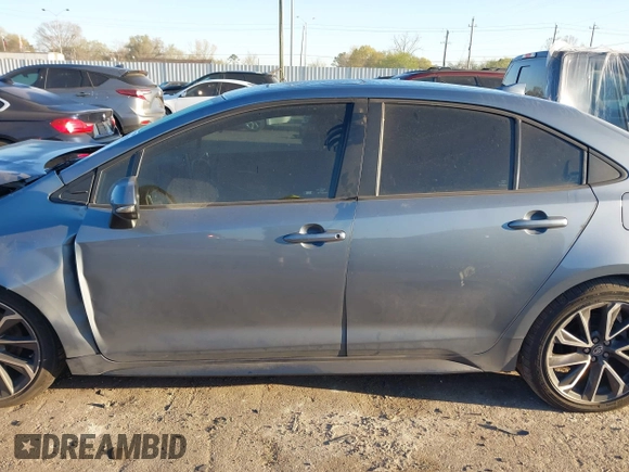 2020 Toyota Corolla SE with VIN 5YFP4RCEXLP014867, listed as a IAAI auction lot 41812152 with 84,744 mi miles. Bid and sale history available at carsss.com. Image 14.