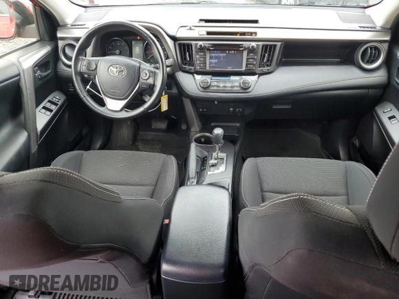 2017 Toyota RAV4 XLE with VIN JTMWFREV9HJ146162, listed as a Copart auction lot 56024955 with 147,802 mi miles and Salvage Title. Bid and sale history available at DreamBid. Image 8.