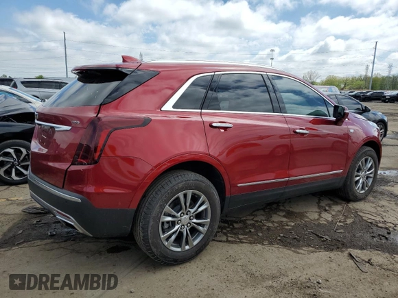 2023 Cadillac XT5 FWD Premium Luxury z VIN 1GYKNCRS5PZ173528, wystawiony jako Copart lot #55805605 z przebiegiem 7 789 mil mil oraz Szkoda całkowita • Salvage title. Historia ofert i sprzedaży dostępna na DreamBid. Obrazek 3.
