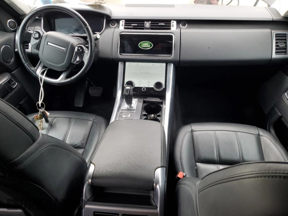 2021 Land Rover Range Rover Sport SE with VIN SALWG2SU7MA777169, listed as a Copart auction lot 41338075 with 80,180 mi miles and Salvage Title. Bid and sale history available at carsss.com. Image 8.