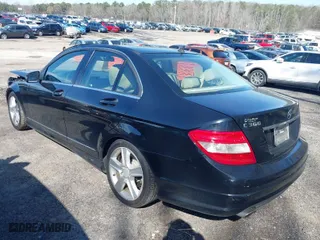 2011 Mercedes-Benz C-Class C 300 Sport with VIN WDDGF5EB6BA514197, listed as a IAAI auction lot 41709154 with 233,505 mi miles. Bid and sale history available at carsss.com. Image 3.