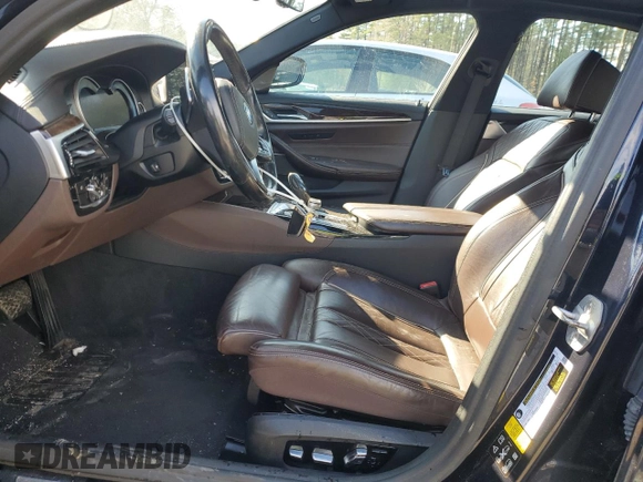 2017 BMW 5 Series 530i xDrive with VIN WBAJA7C33HG458146, listed as a Copart auction lot 49963845 with 111,904 mi miles and Clean Title. Bid and sale history available at carsss.com. Image 7.