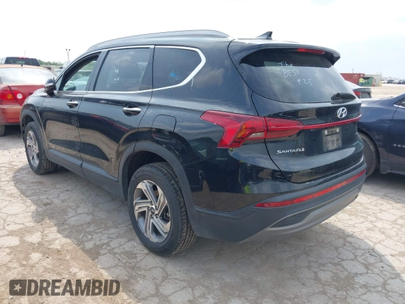 2023 Hyundai Santa Fe SEL with VIN 5NMS2DAJ3PH539322, listed as a IAAI auction lot 42153111 with 61,662 mi miles and . Bid and sale history available at DreamBid. Image 3.