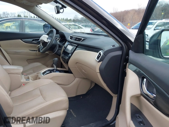2016 Nissan Rogue SL with VIN 5N1AT2MV3GC751112, listed as a IAAI auction lot 41850843 with 114,420 mi miles and . Bid and sale history available at DreamBid. Image 5.