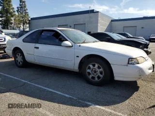 1995 Ford Thunderbird LX with VIN 1FALP62W8SH199645, listed as a Copart auction lot 49417485 with 158,571 mi miles and Clean Title. Bid and sale history available at carsss.com. Image 4.