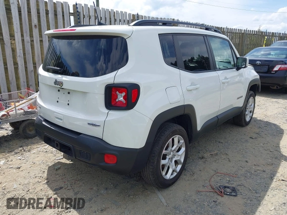 2018 Jeep Renegade Latitude with VIN ZACCJBBB8JPJ05253, listed as a IAAI auction lot 42129514 with 98,850 mi miles and . Bid and sale history available at DreamBid. Image 4.
