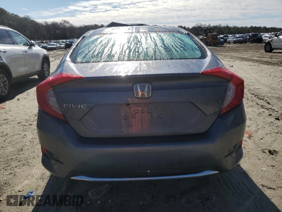 2020 Honda Civic LX z VIN 2HGFC2F65LH530300, wystawiony jako Copart lot #50333265 z przebiegiem 45 444 mil mil oraz Szkoda całkowita • Salvage title. Historia ofert i sprzedaży dostępna na DreamBid. Obrazek 6.