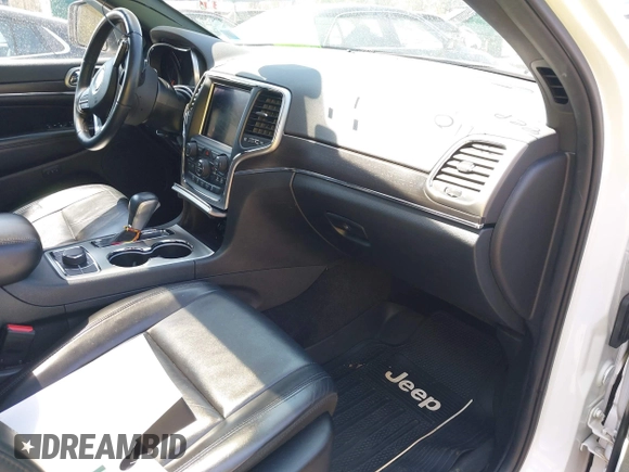 2018 Jeep Grand Cherokee Limited with VIN 1C4RJFBG6JC363405, listed as a IAAI auction lot 42101110 with 117,219 mi miles and . Bid and sale history available at DreamBid. Image 5.