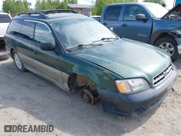 2000 Subaru Legacy Outback with VIN 4S3BH6650Y7653843, listed as a IAAI auction lot 42422050 with 215,782 mi miles and . Bid and sale history available at DreamBid. Image 1.