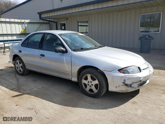 2003 Chevrolet Cavalier LS with VIN 1G1JF52F637172250, listed as a Copart auction lot 50170485 with 74,528 mi miles and Salvage Title. Bid and sale history available at carsss.com. Image 4.