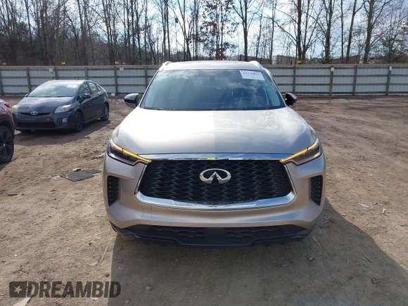 2023 Infiniti QX60 Luxe with VIN 5N1DL1FR5PC359109, listed as a IAAI auction lot 41236821 with 30,386 mi miles and . Bid and sale history available at DreamBid. Image 12.