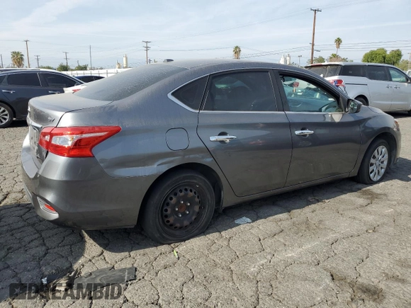 2017 Nissan Sentra SV with VIN 3N1AB7AP3HL669870, listed as a Copart auction lot 54738085 with 147,593 mi miles and Clean Title. Bid and sale history available at carsss.com. Image 3.