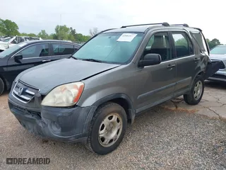 2006 Honda CR-V LX with VIN SHSRD68506U404787, listed as a IAAI auction lot 42001551 with 136,534 mi miles. Bid and sale history available at carsss.com. Image 2.