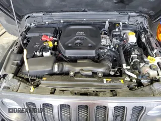 2021 Jeep Wrangler Unlimited Rubicon with VIN 1C4HJXFNXMW732523, listed as a Copart auction lot 40781314 with 23,535 mi miles and Salvage title. Bid and sale history available at DreamBid. Image 11.