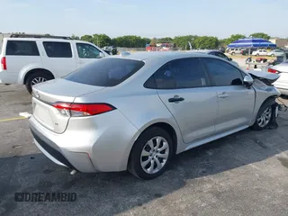 2020 Toyota Corolla LE with VIN 5YFEPRAE2LP099334, listed as a IAAI auction lot 41865895 with 185,215 mi miles. Bid and sale history available at carsss.com. Image 4.