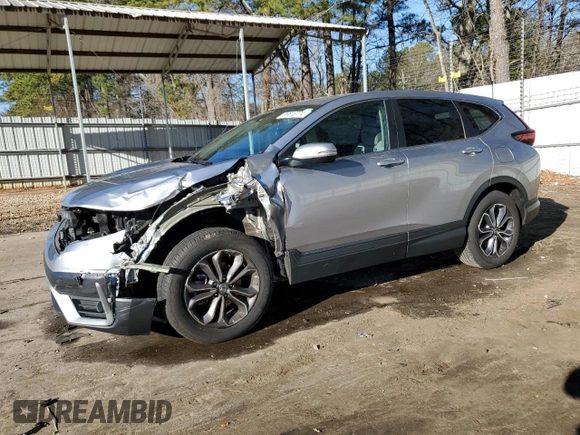 2021 Honda CR-V EX with VIN 7FARW1H5XME012891, listed as a Copart auction lot 86618774 with 79,240 mi miles and Salvage Title. Bid and sale history available at carsss.com. Image 1.