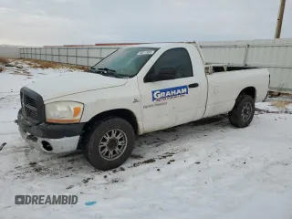 2006 Dodge 2500 ST с VIN 3D7KR26C06G221376, выставлен на аукционе Copart как лот 88317065 с пробегом Не указан миль и Чистый • Clean title. История ставок и продаж доступна на DreamBid. Изображение 1.
