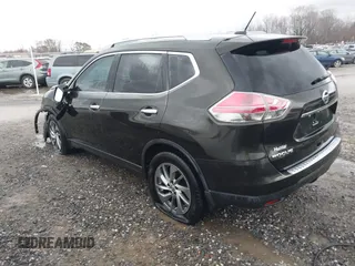 2015 Nissan Rogue SL with VIN 5N1AT2MVXFC911260, listed as a IAAI auction lot 41823690 with 128,121 mi miles. Bid and sale history available at carsss.com. Image 3.