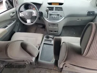 2009 Nissan Quest S with VIN 5N1BV28U99N106407, listed as a Copart auction lot 82570734 with 140,772 mi miles and Salvage Title. Bid and sale history available at carsss.com. Image 8.