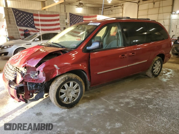 2006 Chrysler Town & Country LWB Touring with VIN 2A8GP54L66R728036, listed as a Copart auction lot 81298664 with 237,109 mi miles and Salvage Title. Bid and sale history available at carsss.com. Image 1.