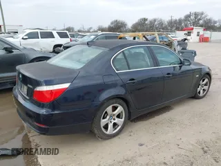2008 BMW 5 Series 535i with VIN WBANW13518CN57332, listed as a IAAI auction lot 41538155 with 150,466 mi miles and . Bid and sale history available at carsss.com. Image 4.