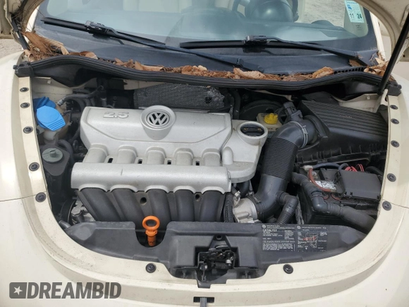 2007 Volkswagen Beetle z VIN 3VWRF31Y97M422610, wystawiony jako Copart lot #58707345 z przebiegiem 55 486 mil mil oraz Szkoda całkowita • Salvage title. Historia ofert i sprzedaży dostępna na DreamBid. Obrazek 11.