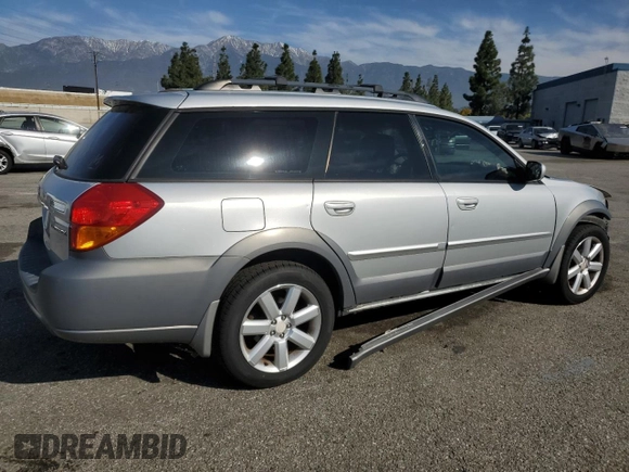 2006 Subaru Legacy Outback Limited with VIN 4S4BP62C167348576, listed as a Copart auction lot 50183095 with 141,671 mi miles and Salvage title. Bid and sale history available at DreamBid. Image 3.