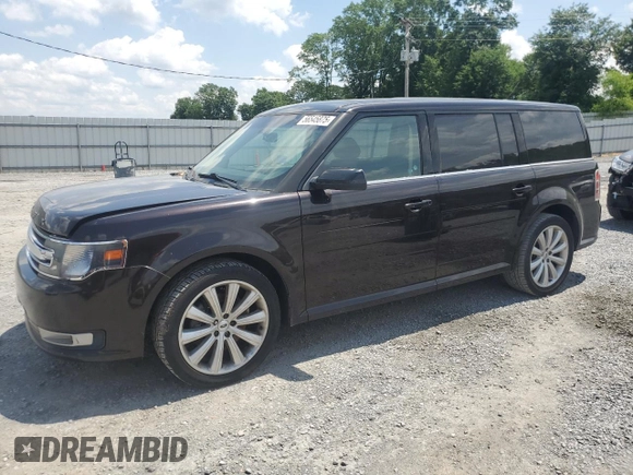 2014 Ford Flex SEL z VIN 2FMGK5C86EBD02417, wystawiony jako Copart lot #56545875 z przebiegiem 152 689 mil mil oraz Tytuł czysty. Historia ofert i sprzedaży dostępna na DreamBid. Obrazek 1.