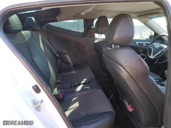 2013 Hyundai Veloster w/Gray Int with VIN KMHTC6AD6DU154098, listed as a Copart auction lot 77260374 with 159,049 mi miles and Non Repairable. Bid and sale history available at carsss.com. Image 10.