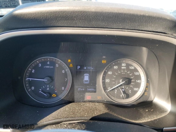2020 Hyundai Tucson Value with VIN KM8J3CA47LU123639, listed as a Copart auction lot 43155655 with 54,488 mi miles and Salvage Title. Bid and sale history available at carsss.com. Image 9.