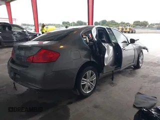 2011 Infiniti G25 Sedan x with VIN JN1DV6AR5BM651559, listed as a IAAI auction lot 41376153 with 1 mi miles. Bid and sale history available at carsss.com. Image 4.