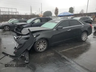 2015 Cadillac CTS Luxury RWD with VIN 1G6AR5SX4F0112846, listed as a Copart auction lot 86816684 with 86,025 mi miles and Salvage Title. Bid and sale history available at DreamBid. Image 1.