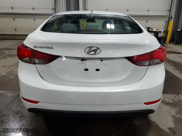 2015 Hyundai Elantra SE with VIN 5NPDH4AE4FH622477, listed as a Copart auction lot 53192965 with 128,641 mi miles and Clean Title. Bid and sale history available at carsss.com. Image 6.