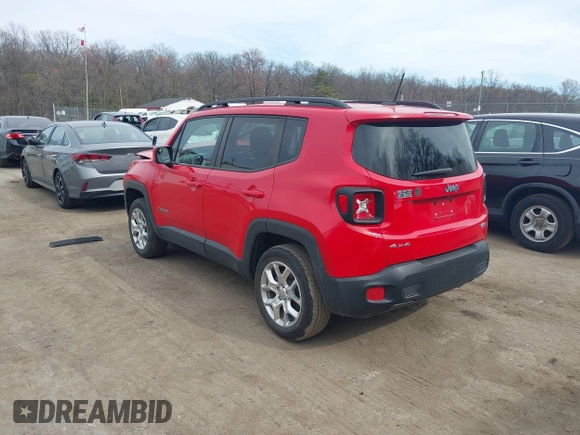 2017 Jeep Renegade Altitude with VIN ZACCJBBB5HPE43979, listed as a IAAI auction lot 41829163 with 109,500 mi miles and . Bid and sale history available at DreamBid. Image 3.