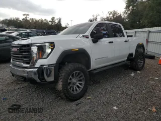 2024 GMC Sierra 2500HD Pro with VIN 1GT49LEY0RF167590, listed as a Copart auction lot 88294535 with 22,882 mi miles and Salvage title. Bid and sale history available at DreamBid. Image 1.