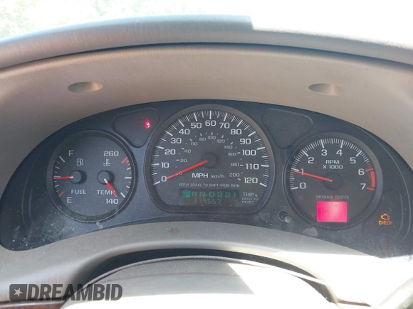 2005 Chevrolet Impala with VIN 2G1WF52E159201135, listed as a IAAI auction lot 42337988 with 314,557 mi miles and . Bid and sale history available at DreamBid. Image 7.