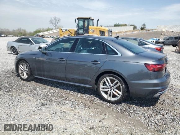 2023 Audi A4 S line Premium Plus z VIN WAUEAAF46PN021612, wystawiony jako Copart lot #55639615 z przebiegiem 36 491 mil mil oraz Szkoda całkowita • Salvage title. Historia ofert i sprzedaży dostępna na DreamBid. Obrazek 2.