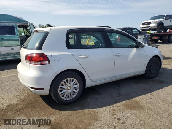2012 Volkswagen Golf w/Conv with VIN WVWDB7AJ7CW113375, listed as a Copart auction lot 55052295 with 133,714 mi miles and Salvage title. Bid and sale history available at DreamBid. Image 3.