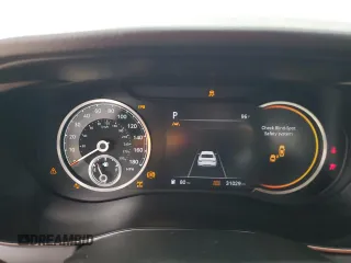 2023 Genesis G70 2.0T with VIN KMTG34TAXPU123780, listed as a Copart auction lot 72181814 with 31,029 mi miles and Salvage Title. Bid and sale history available at carsss.com. Image 9.