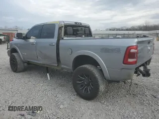 2021 Ram 2500 Laramie with VIN 3C6UR5FL7MG671289, listed as a Copart auction lot 44060965 with 90,716 mi miles and Salvage Title. Bid and sale history available at carsss.com. Image 2.