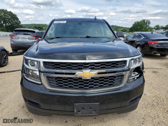 2018 Chevrolet Tahoe LS with VIN 1GNSKAKC9JR378631, listed as a Copart auction lot 61082734 with 158,450 mi miles and Salvage Title. Bid and sale history available at carsss.com. Image 5.
