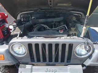 2002 Jeep Wrangler Sport z VIN 1J4FA49S62P731507, wystawiony jako IAAI lot #42584222 z przebiegiem 206 661 mil mil oraz . Historia ofert i sprzedaży dostępna na DreamBid. Obrazek 10.