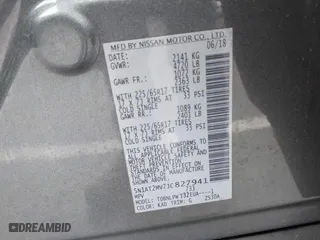 2018 Nissan Rogue S with VIN 5N1AT2MV7JC827941, listed as a IAAI auction lot 41837293 with 88,605 mi miles. Bid and sale history available at carsss.com. Image 9.
