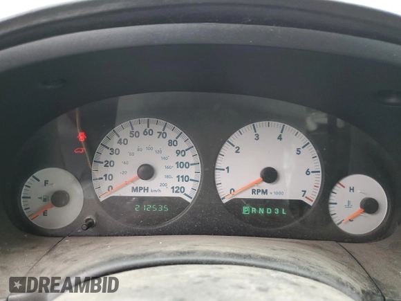 2005 Dodge Caravan SXT with VIN 2D4GP44L05R480918, listed as a Copart auction lot 58523645 with 212,535 mi miles and Salvage title. Bid and sale history available at DreamBid. Image 9.