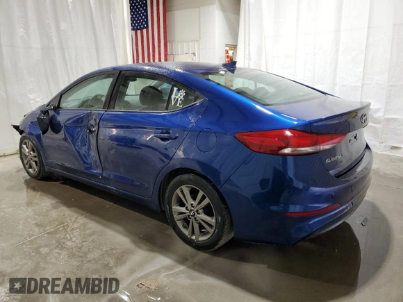 2017 Hyundai Elantra Limited with VIN 5NPD84LF8HH165455, listed as a Copart auction lot 54668785 with 145,968 mi miles and Non Repairable. Bid and sale history available at DreamBid. Image 2.