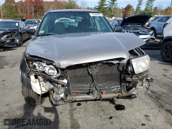 2006 Subaru Forester 2.5 X with VIN JF1SG636X6H740582, listed as a Copart auction lot 78508994 with 0 mi miles and Salvage Title. Bid and sale history available at carsss.com. Image 5.