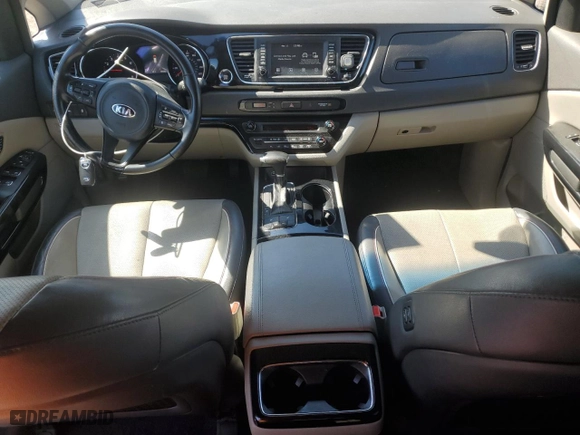 2018 Kia Sedona EX with VIN KNDMC5C13J6398930, listed as a Copart auction lot 48704655 with 69,122 mi miles and Salvage Title. Bid and sale history available at carsss.com. Image 8.