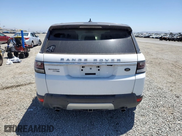 2016 Land Rover Range Rover Sport HSE with VIN SALWR2VFXGA638472, listed as a Copart auction lot 61202275 with 101,911 mi miles and Clean title. Bid and sale history available at DreamBid. Image 6.