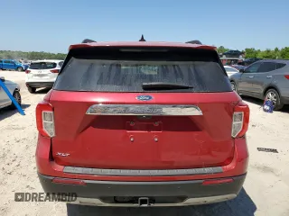 2024 Ford Explorer XLT z VIN 1FMSK7DH6RGA83445, wystawiony jako Copart lot #53043235 z przebiegiem 14 193 mil mil oraz Szkoda całkowita • Salvage title. Historia ofert i sprzedaży dostępna na DreamBid. Obrazek 6.